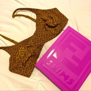 FENDI x SKIMS - Skimpy Scoop Bralette (Tan) 🤎